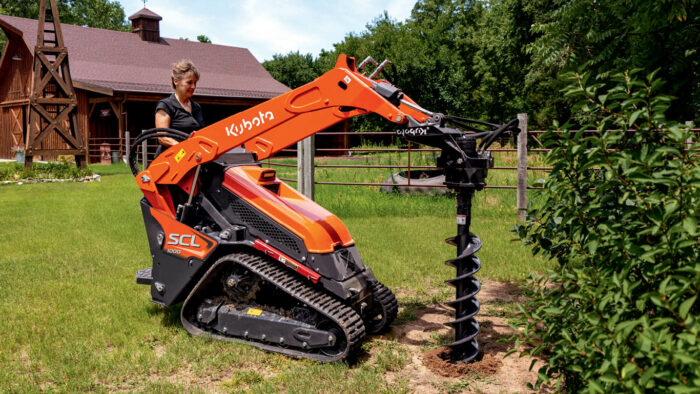 Kubota Stand on- skid steer SCL1000 - Image 3